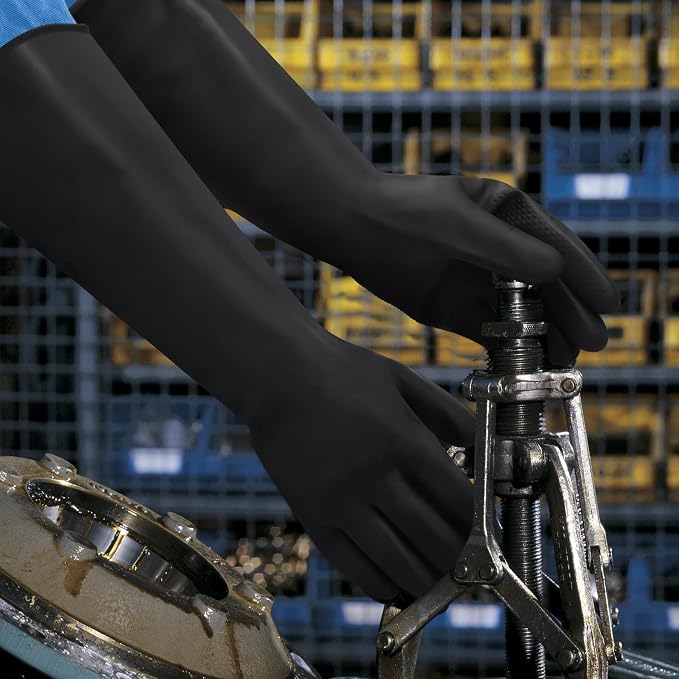 16" Chemical Resistant Gloves, Dishwashing - Image 6