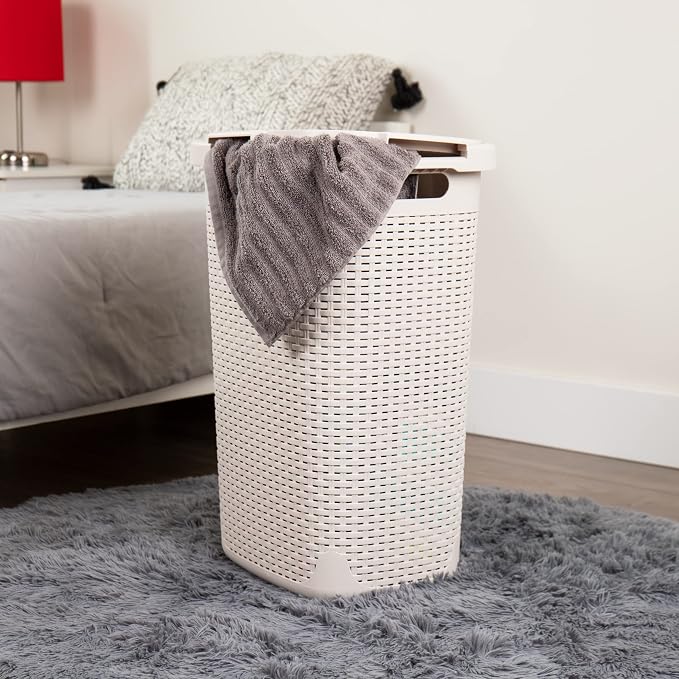 Mind Reader Tall Tapered Laundry Hamper - Image 2