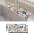 2PCS 15" X 5.5" Kitchen Sink Splash Guard Faucet Mat Mandala Super Absorbent by Unknown