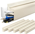 YECAYE Cable Management Under Desk, 94.2 in, Cable Raceway, Cord Hider by Yecaye