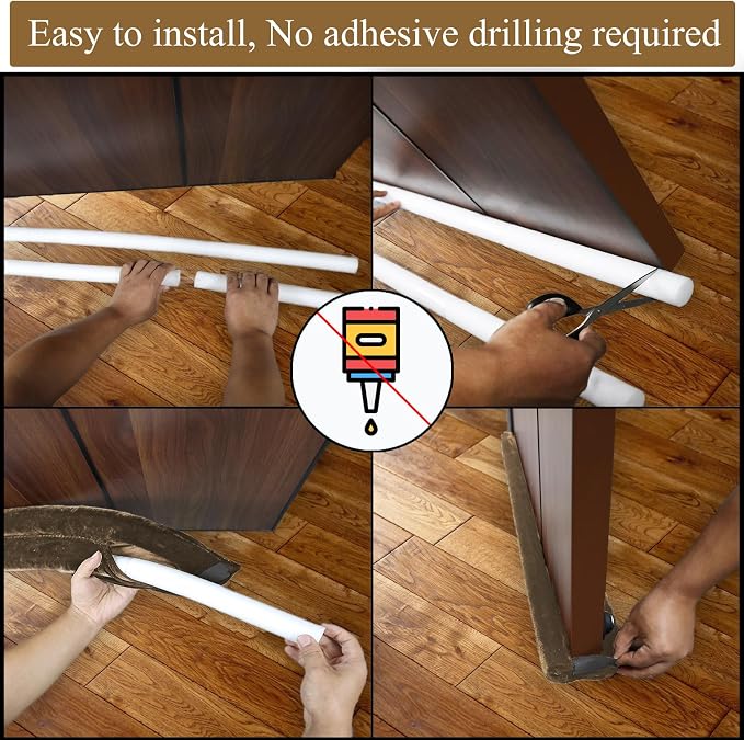 Under Door Draft Stopper 32 inch Draft Blocker - Image 4