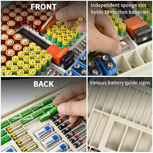 Battery Organizer Storage Case - Image 5