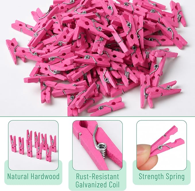 Mr. Pen- Mini Wooden Clothes Pins - Image 4