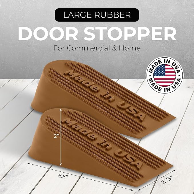 Large Rubber Door Stopper Made in USA - Image 8