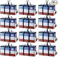 TAILI 12 Pack Clear Extra Large Moving Bags, Storage Bag by TAILI