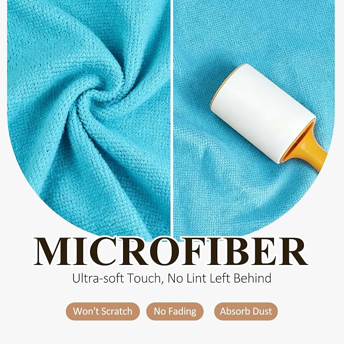 30 Pack Microfiber Cleaning Cloths, Dish Towels - Image 6