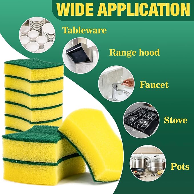 MAQIHAN 18PCS Kitchen Sponges - Image 5