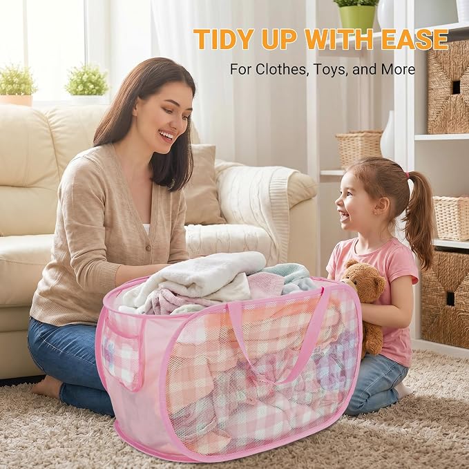 Sturdy Collapsible Laundry Baskets - Image 2