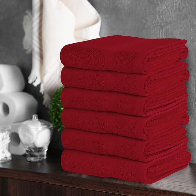 Utopia Towels 6 Pack Premium Hand Towels Set, 16 by 28 inches, 100% Ring Spun - Image 5