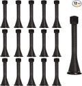 KISEER 16 Pack Spring Door Stops 3 1/4 Inch Flexible Heavy Duty Spring Door by KISEER