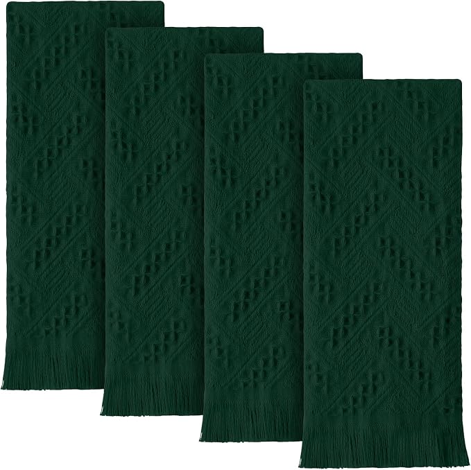 HunnmingRe 24 Pack Boho Hand Towel by HunnmingRe
