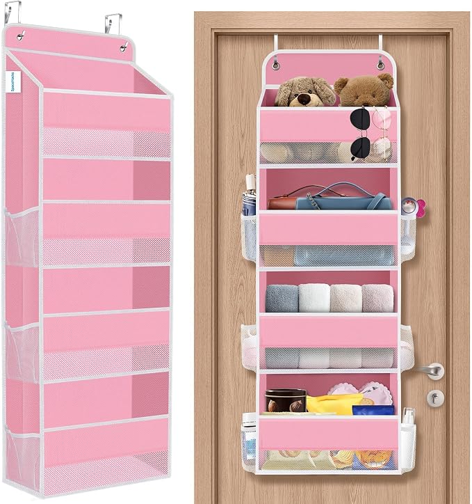 1Pack Over The Door Organizer Large Capacity Hanging Storage Room Organizer by SpaceHacks