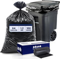 Plasticplace 64-65 Gallon Trash Can Liners by Plasticplace
