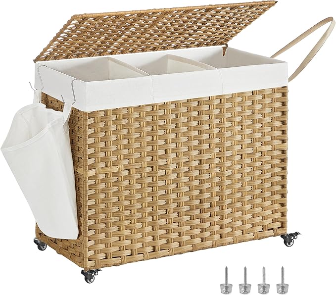 SONGMICS Rolling Laundry Hamper by Unknown