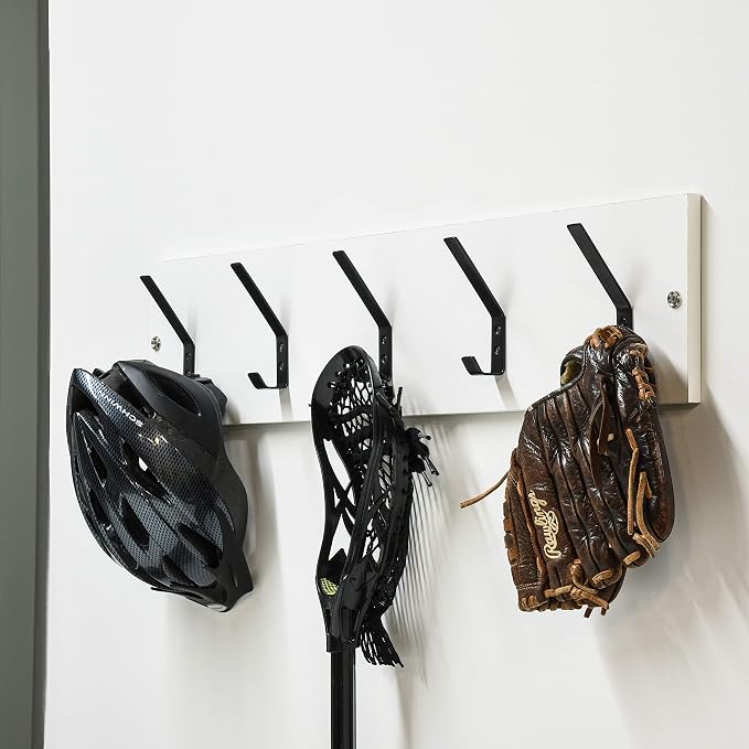 Amazon Basics Wall Mounted Modern Metal Drywall Coat Hooks - Image 7