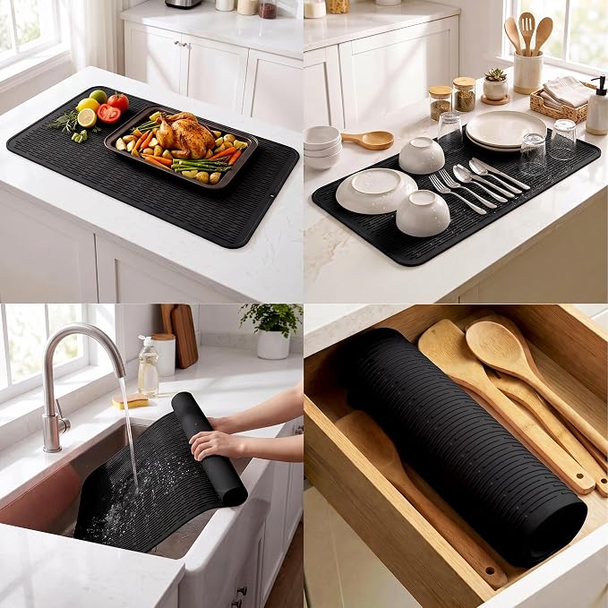 MicoYang Silicone Dish Drying Mat - Image 4