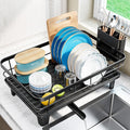 Urakify Dish Drying Rack for Kitchen Counter, 16.5" L x 12.2" W, Sink Dish Rack by Urackify