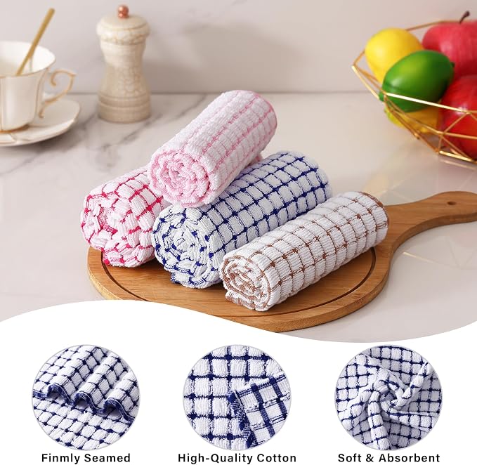 Homaxy Kitchen Towels and Dishcloths Set - Image 4