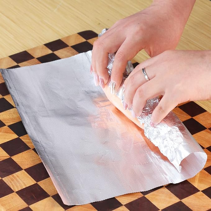 Aluminum Foil Sheets, Pre-Cut Foil Sheets | 200 Alu-Folienblätter – - Image 4