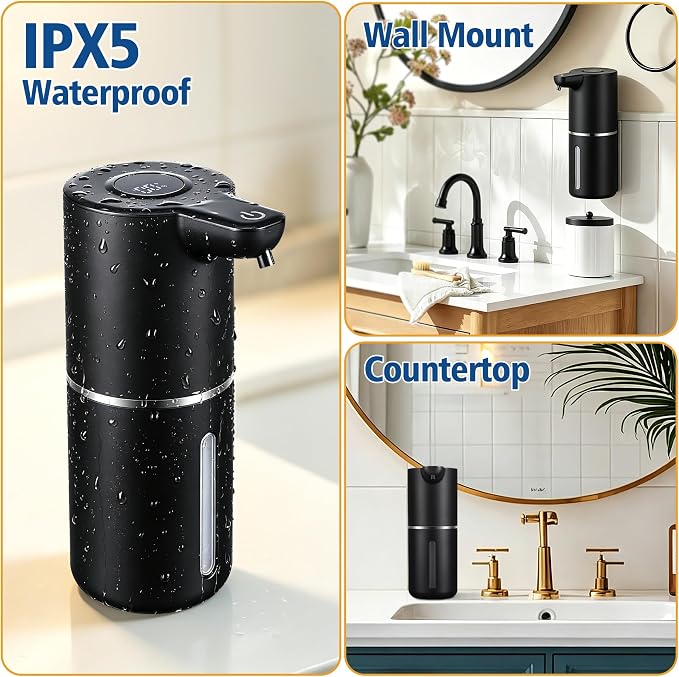 Automatic Foam Soap Dispenser Touchless | USB Rechargeable Smart Hand Soap - Image 7