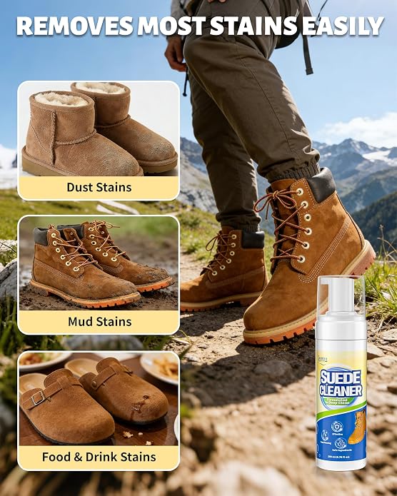Jevvu Suede Shoe Cleaner, Suede Cleaning Kit - Image 3