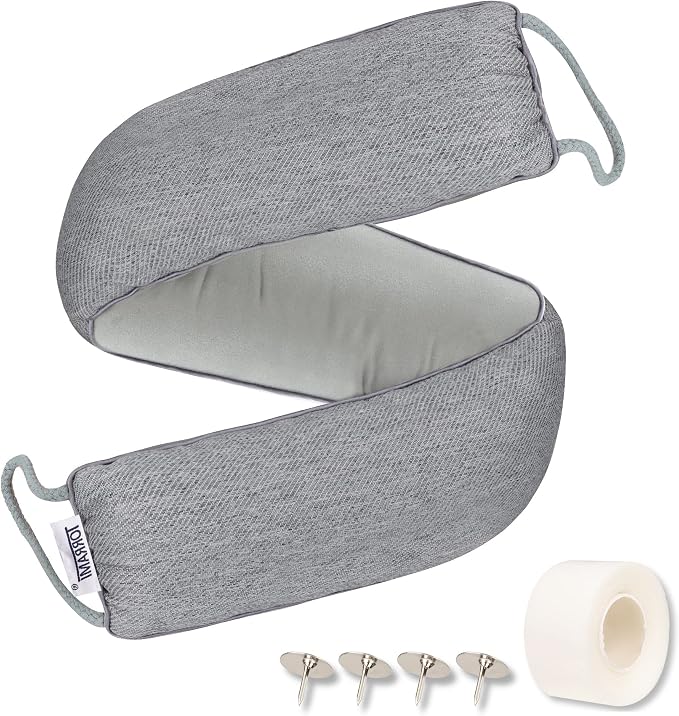 TORRAMI 36" Door Draft Stopper Under Bottom Insulation Noise Air Stopper 2.1LB by TORRAMI