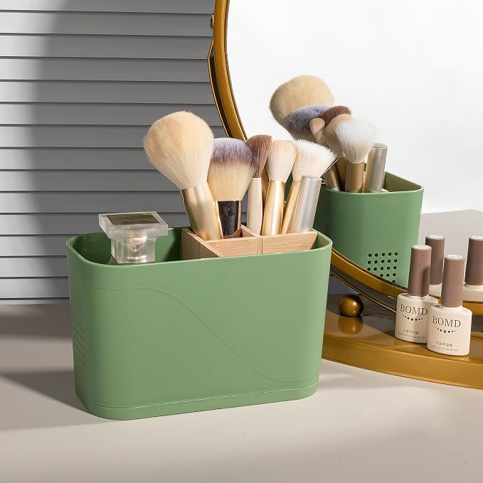 Toothbrush and Toothpaste Holder, 4 Slots, Kids Electric Tooth Brush Organizer - Image 4