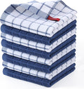 Homaxy Premium Cotton Kitchen Dish Cloths 12"x 12", 8 Pack by Homaxy