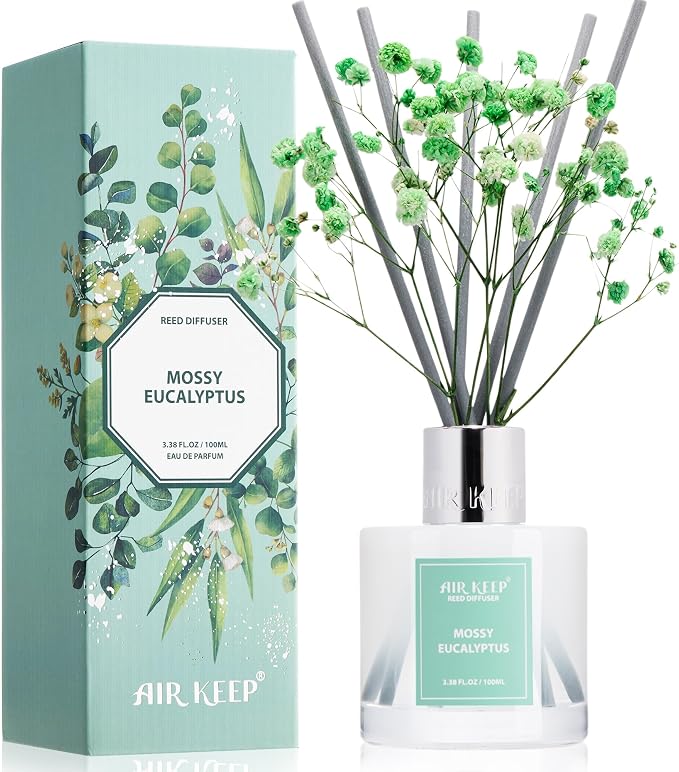 Reed Diffuser Set, 3.38 fl oz by Airkeep
