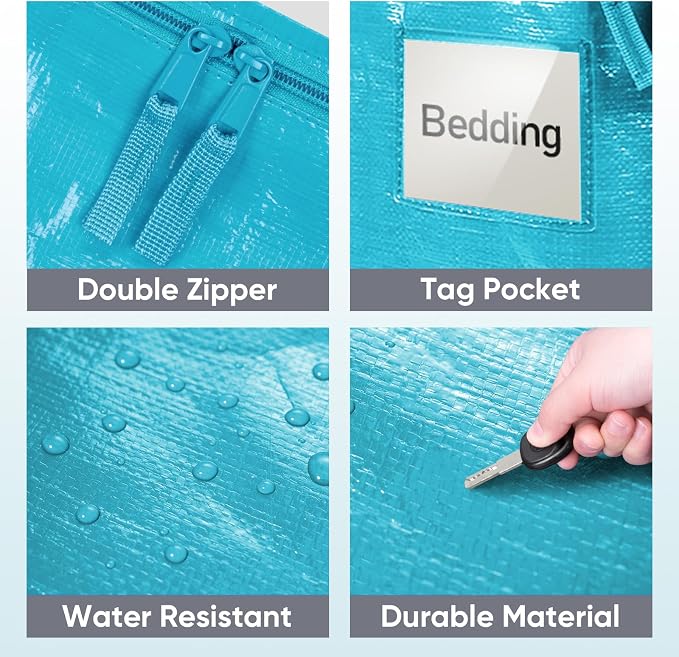 TICONN 2 Pack Extra Large Moving Bags Heavy Duty - Image 6