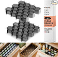 Honeycomb Separator Adjustable Drawer Organizer Divider by Kocuos+