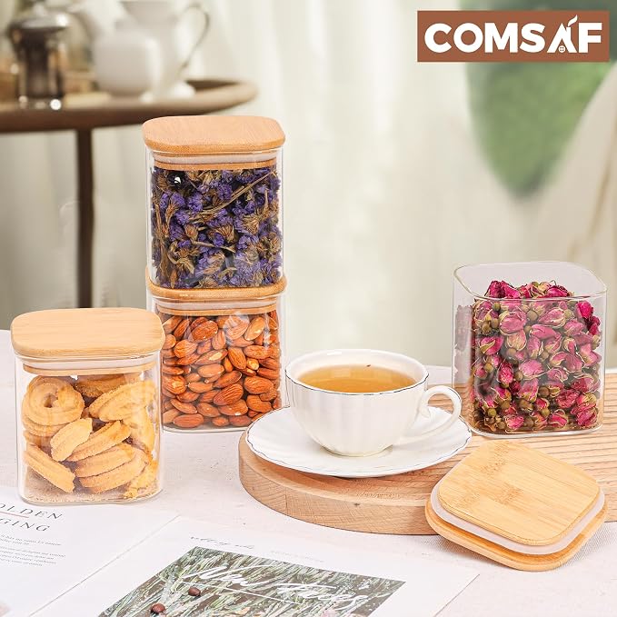 ComSaf Square Glass Containers - Image 9