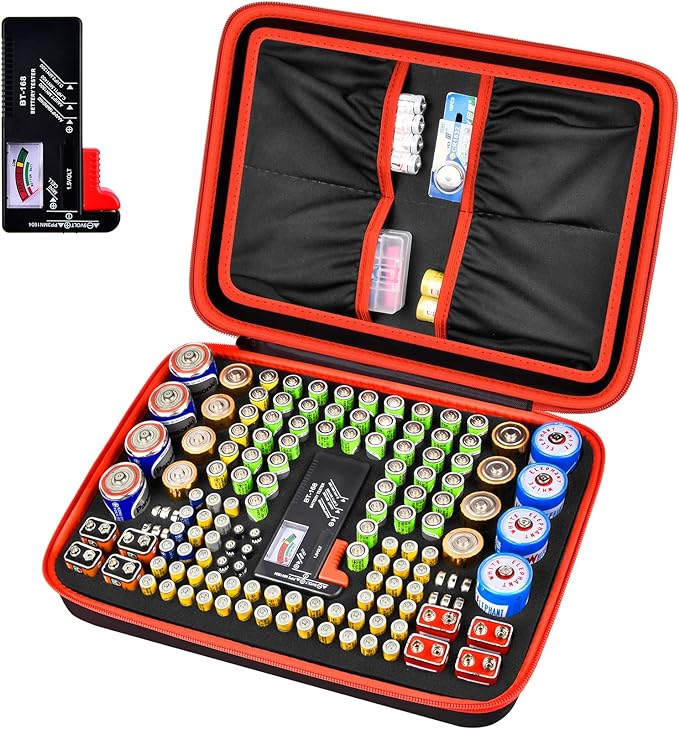 Comecase Battery Organizer Case by COMECASE