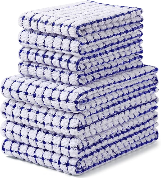 Homaxy Kitchen Towels and Dishcloths Set by Homaxy