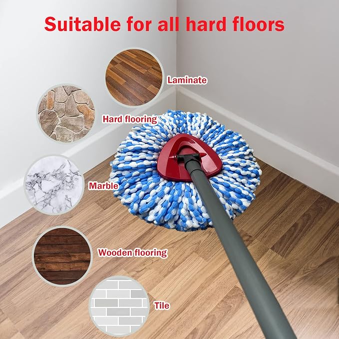 4 Pack Mop Replace Heads Compatible - Image 4