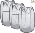 Larpur Pack of 3 Pop up Laundry Hampers, Collapsible Laundry Baskets by Larpur