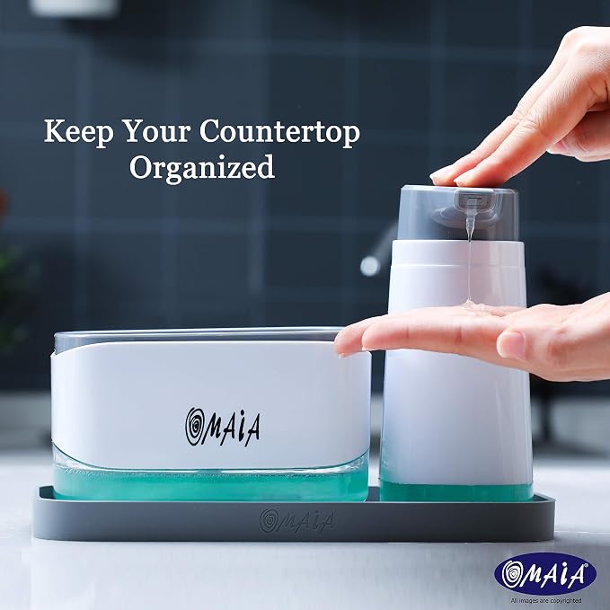 OMAIA 4-in-1 Dish Soap Dispenser Set - Image 2