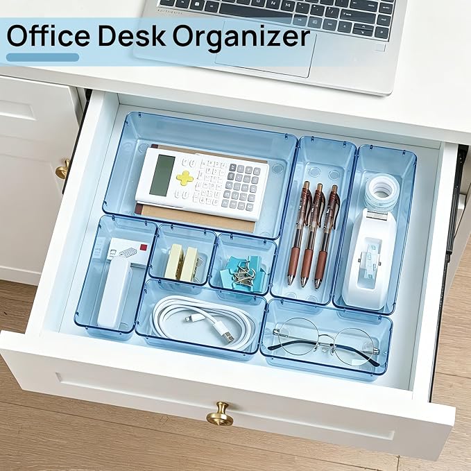 Vtopmart 25 Pack Plastic Drawer Organizers - Image 6