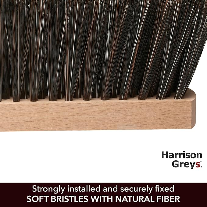 14.2" Hand Broom Soft Bristles Cleaning Brush, Dusting Brush - Image 3
