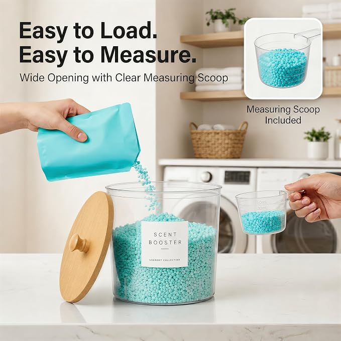 Laundry Room Organization Set, 4 Laundry Containers, 3 detergent dispenser - Image 6