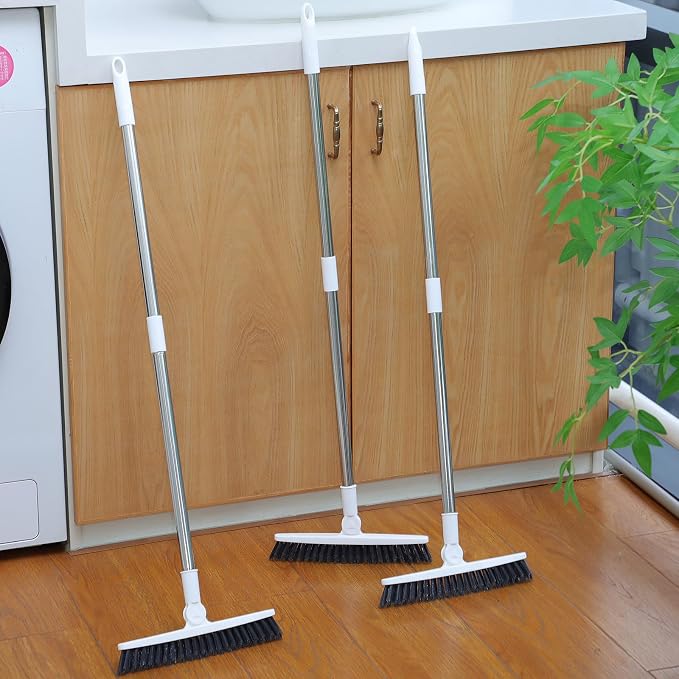 3 Pack Grout Scrub Brush with Long Handle, Heavy Duty | 35'' Stiff, 180° - Image 6