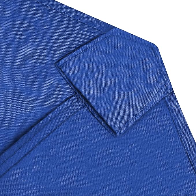 EliteShade USA 9FT Patio Umbrella Replacement Covers 8 Ribs Market Umbrella Canopy Cover (CANOPY ONLY) (Blue)