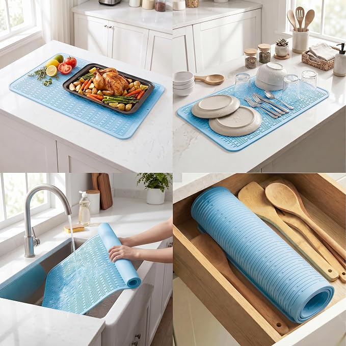 MicoYang Silicone Dish Drying Mat - Image 4