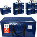 Reli. Moving Bags Heavy Duty Blue, Extra Large Totes | by Reli