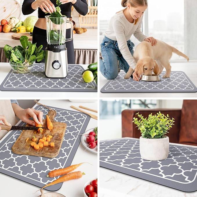 Dish Drying Mat Absorbent Dish Drying Mats - Image 6