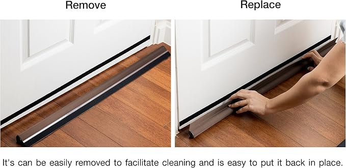 Door Draft Stopper 36" : One Sided Door Insulator - Image 5