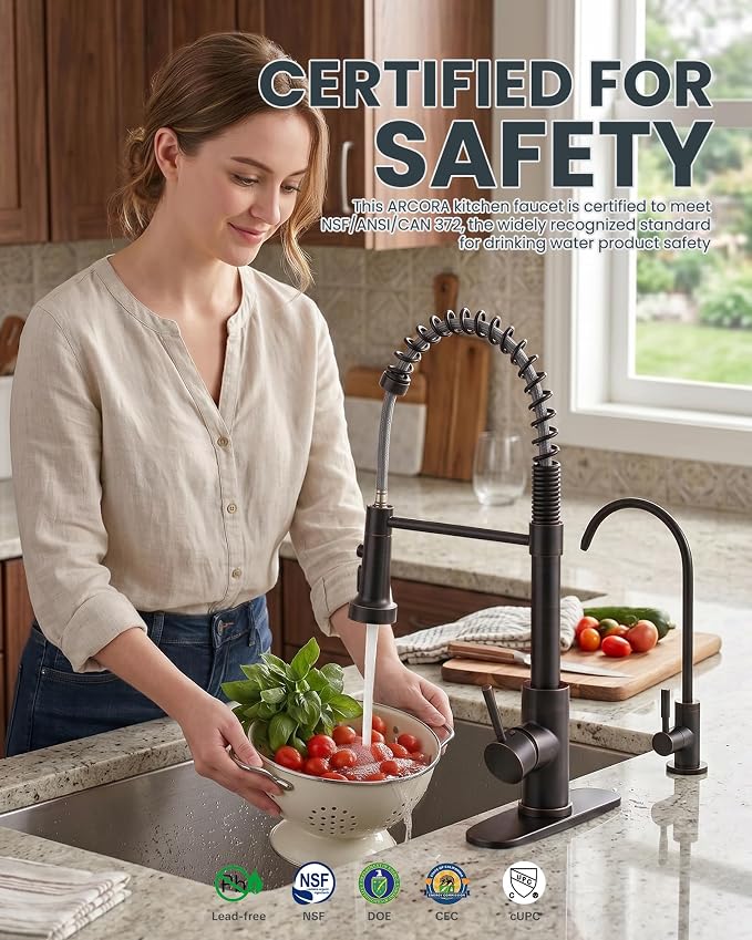 Kitchen Faucet and Water Filter Faucet: Stainless Steel Kitchen Sink Faucet - Image 2