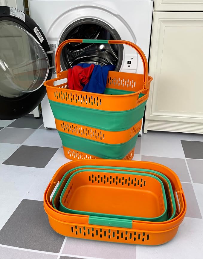 SAMMART 38L Collapsible Laundry Basket - Image 3
