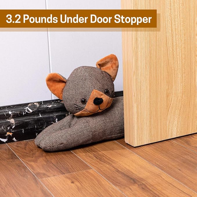 SWISSELITE 36 Inch Under Door Stopper, Decorative Door Noise Blocker, Weighted - Image 6