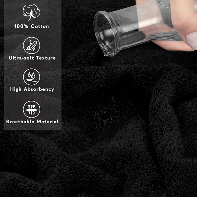 American Soft Linen 100% Cotton Luxury Turkish Towels, 35x70 XL Bath Sheet | - Image 4